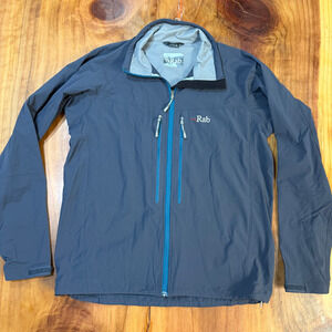 Rab Sawtooth Men's Jacket Large Softshell Winter Coat Waterproof Rain Y4-3